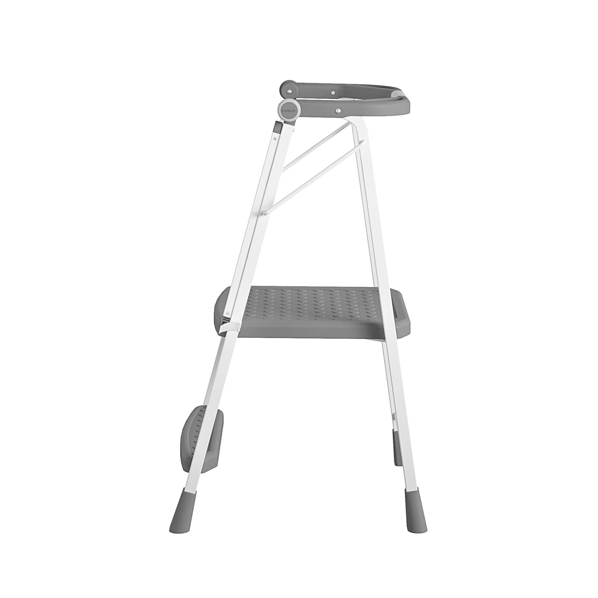 2-Step Kitchen Steel and Resin Step Stool