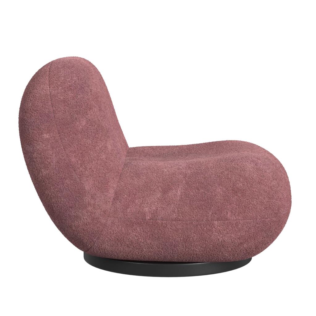 The Village Crosby Boucle Swivel Chair