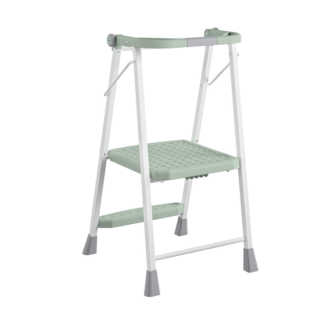 2-Step Kitchen Steel and Resin Step Stool