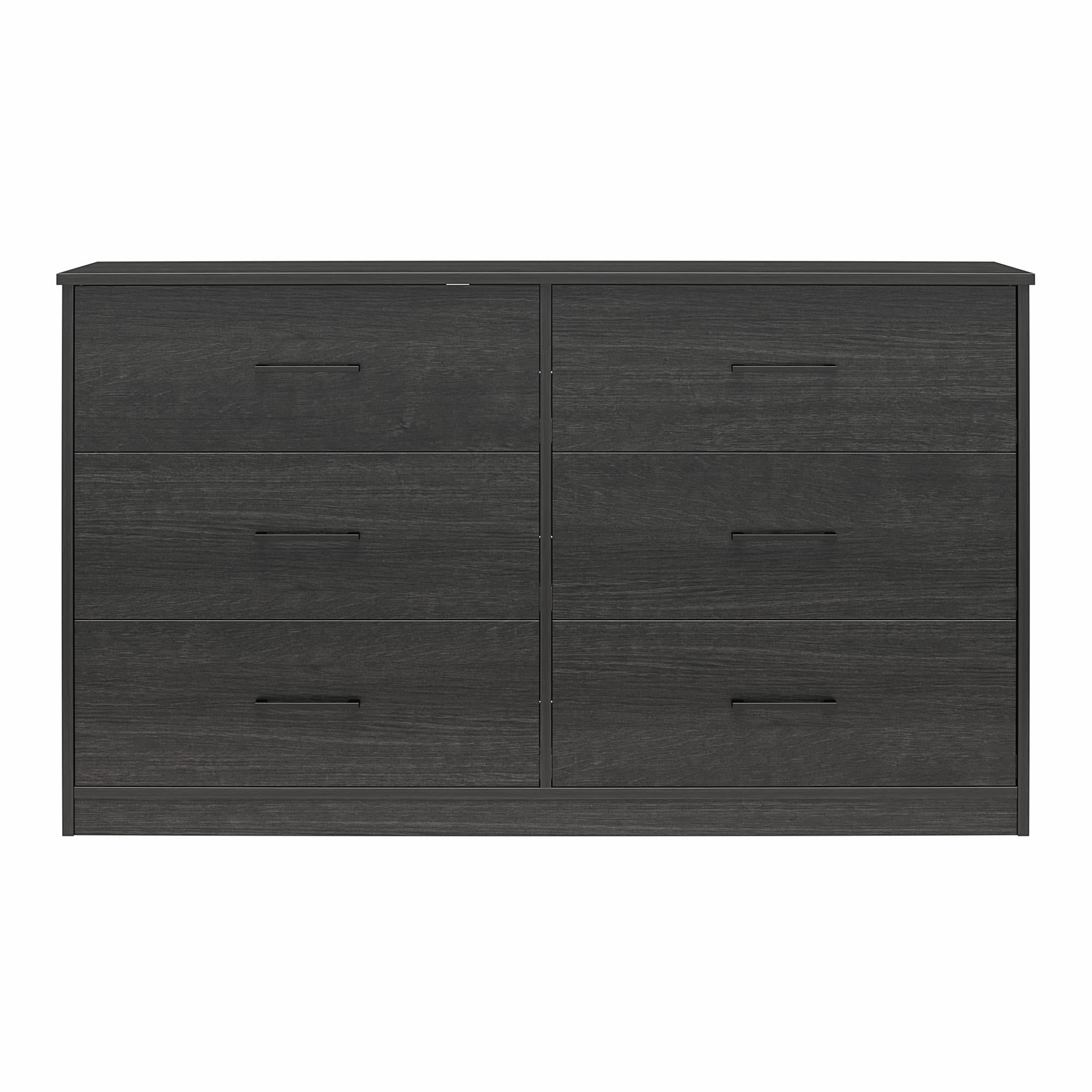 Easy Build Pearce Wide 6 Drawer Dresser with Interlocking SwitchLock™ System