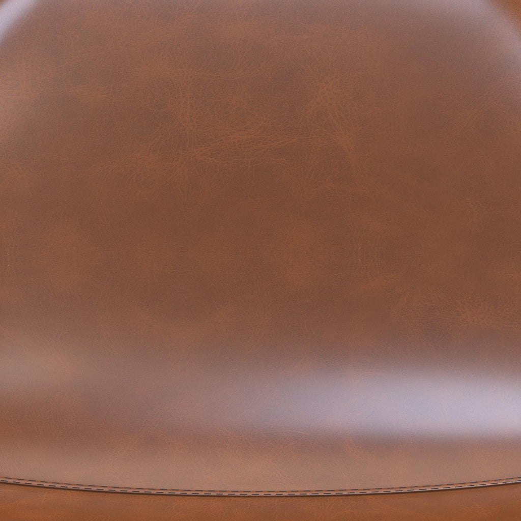 Brandon Upholstered Mid Century Modern Counter Height Bar Stool