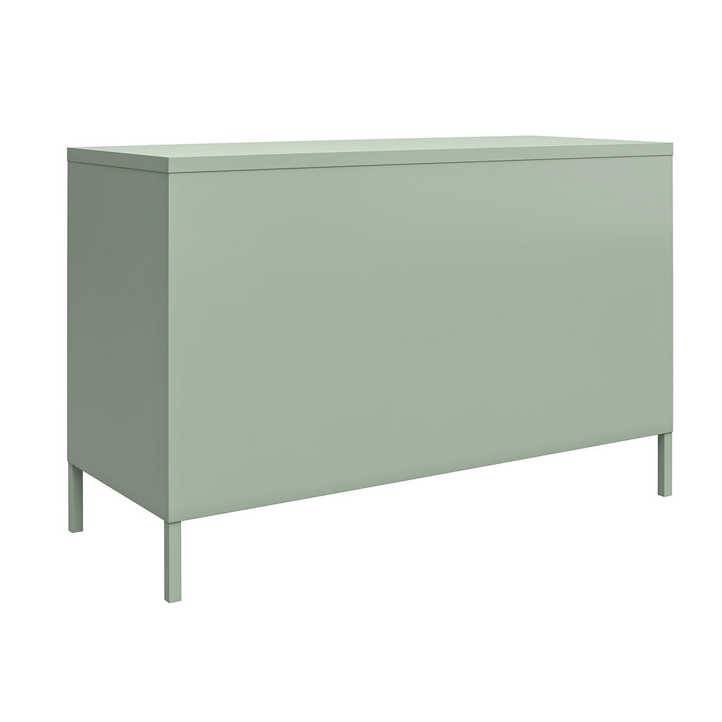 Shadwick 2 Door Wide Metal Locker Accent Storage Cabinet